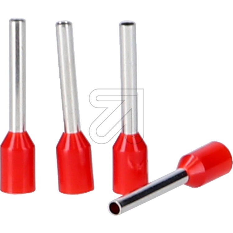 Eisenacher Wilfried GmbHWire end sleeves red 1.0-Price for 100 pcs.Article-No: 166305