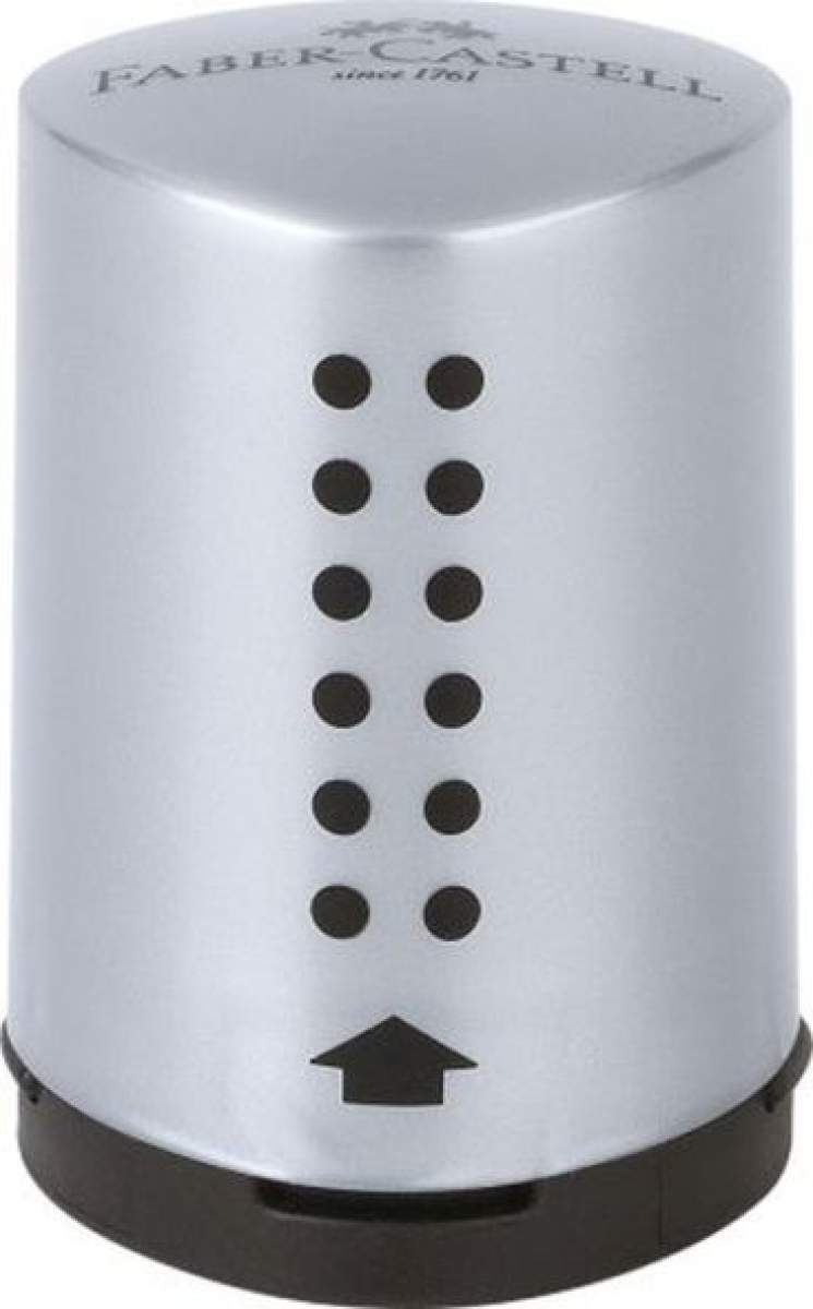 Faber CastellSharpener Grip Mini simple silver 183700Article-No: 4005401837008