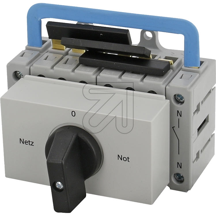 KELECTRICChangeover switch 4-pole, 40A, DIN-Normvert, up to 25mm² AC23 20kW/AC3 11kW, 353040Article-No: 182715