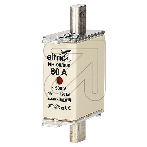 eltricNH-Sicherungseinsätze 00/80A 370780/33 (alternativ: M223686)-Preis für 3 StückArtikel-Nr: 183050