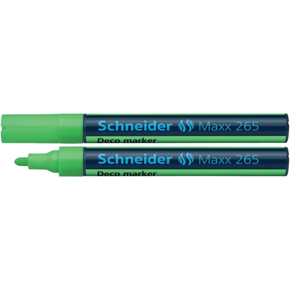 SCHNEIDERWindowmarker Decomarker Maxx 265, 2-3 mm, light green126511Article-No: 4004675007506