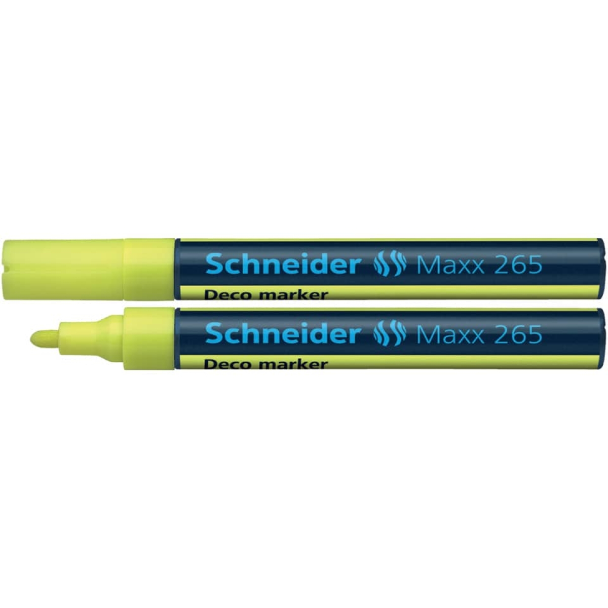 SCHNEIDERWindowmarker Decomarker Maxx 265, 2-3 mm, gelb 126505Artikel-Nr: 4004675007353