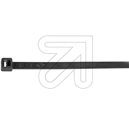plicaKabelbinder schwarz 4,5 x 280 UV-Stabilisiert-Preis für 100 St.