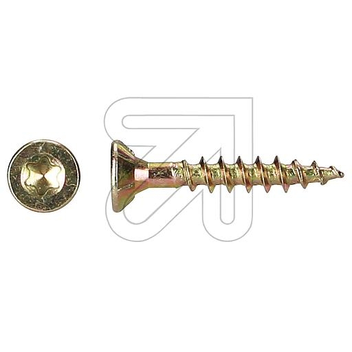EGBCountersunk chipboard screws T20 4.0x25-Price for 200 pcs.Article-No: 195760