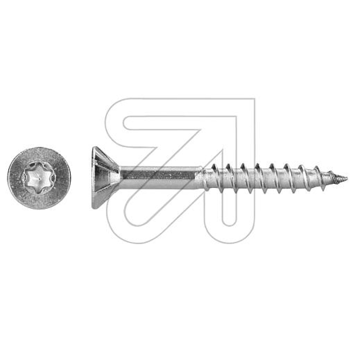 DresselhausJD-79 Countersunk chipboard screws T25 5.0x40 stainless steel A2-Price for 100 pcs.Article-No: 195900
