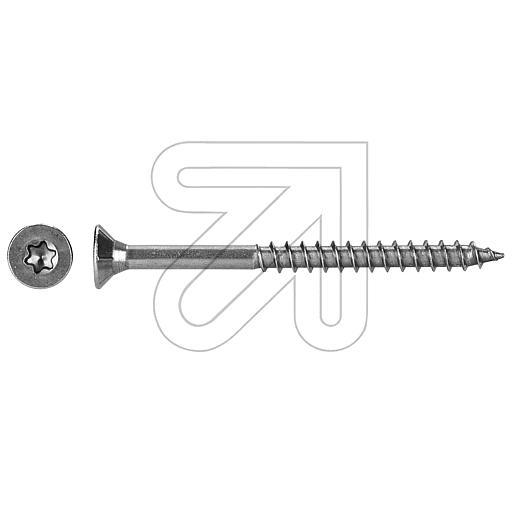 DresselhausJD-79 Countersunk chipboard screws T25 5.0x60 stainless steel A2-Price for 100 pcs.Article-No: 195910