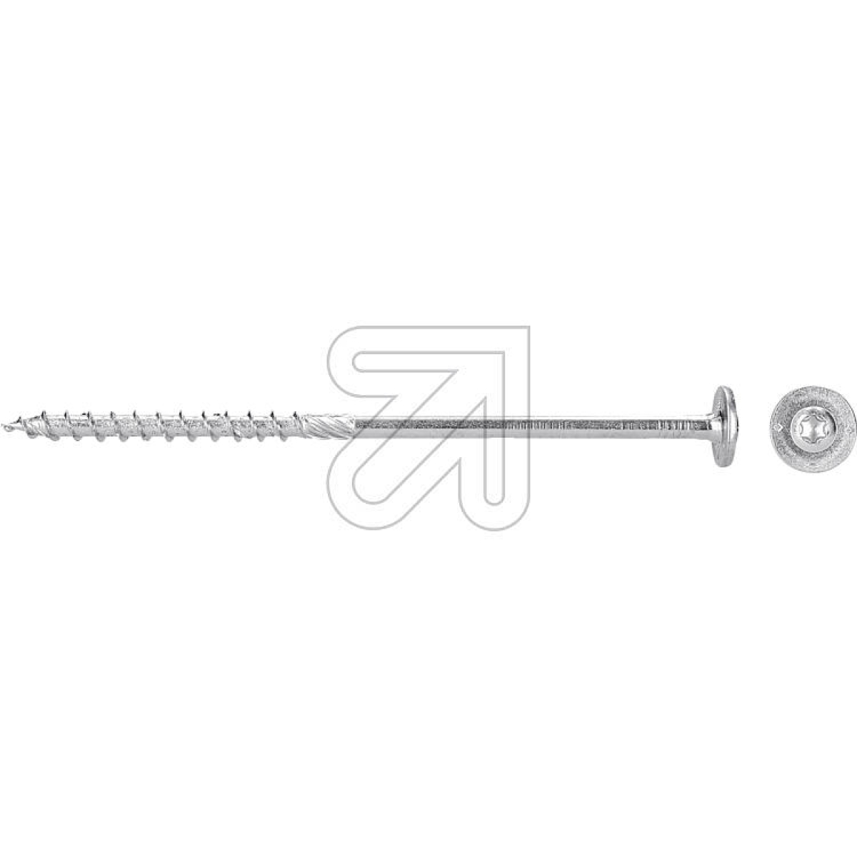 FischerPowerFast flat head screw 8.0x180 TK TX40 TG 545258-Price for 50 pcs.Article-No: 196315