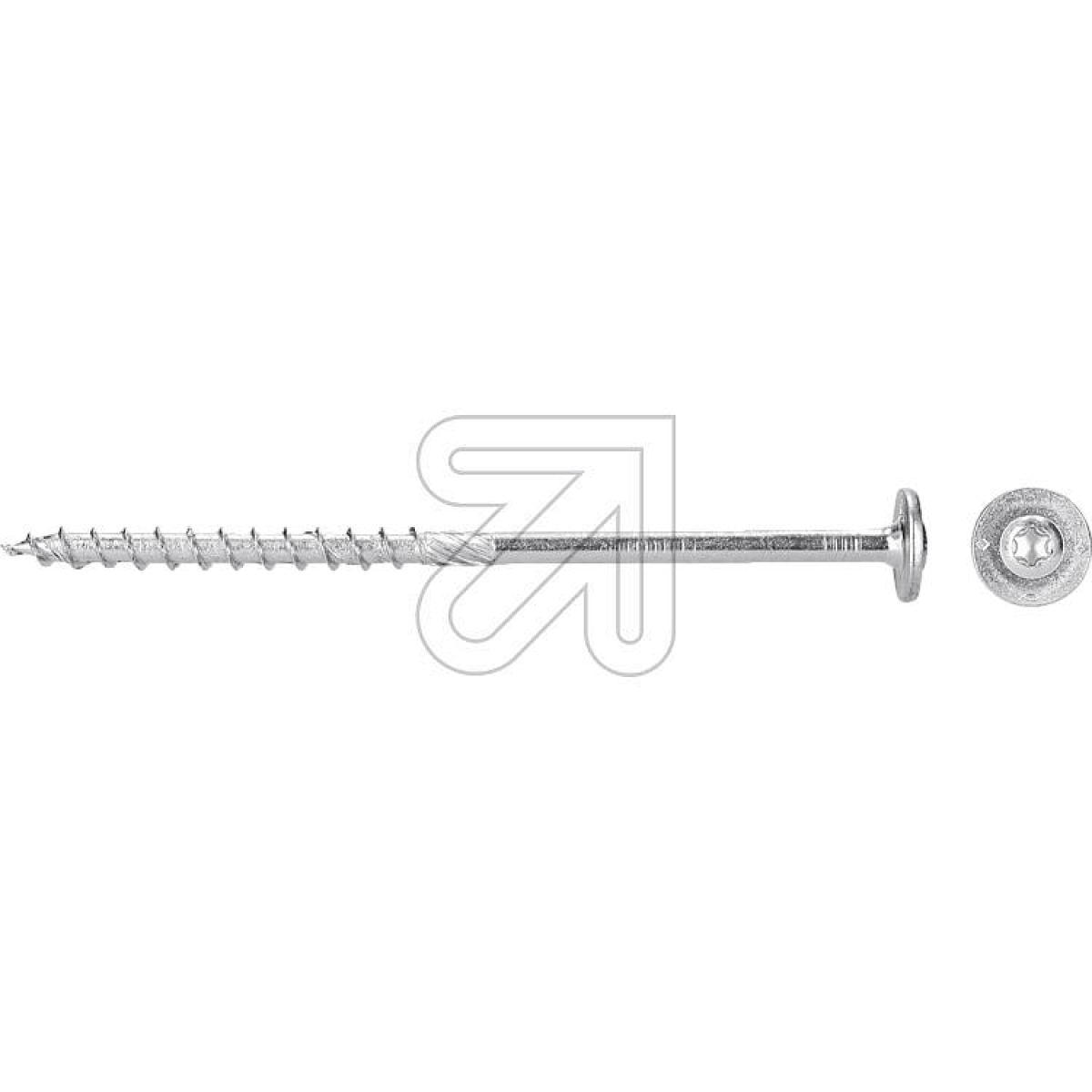 FischerPowerFast flat head screw 8.0x160 TK TX40 TG 545257-Price for 50 pcs.Article-No: 196365