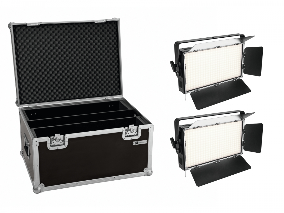 EUROLITESet 2x LED PLL-360 3200K Panel + Case