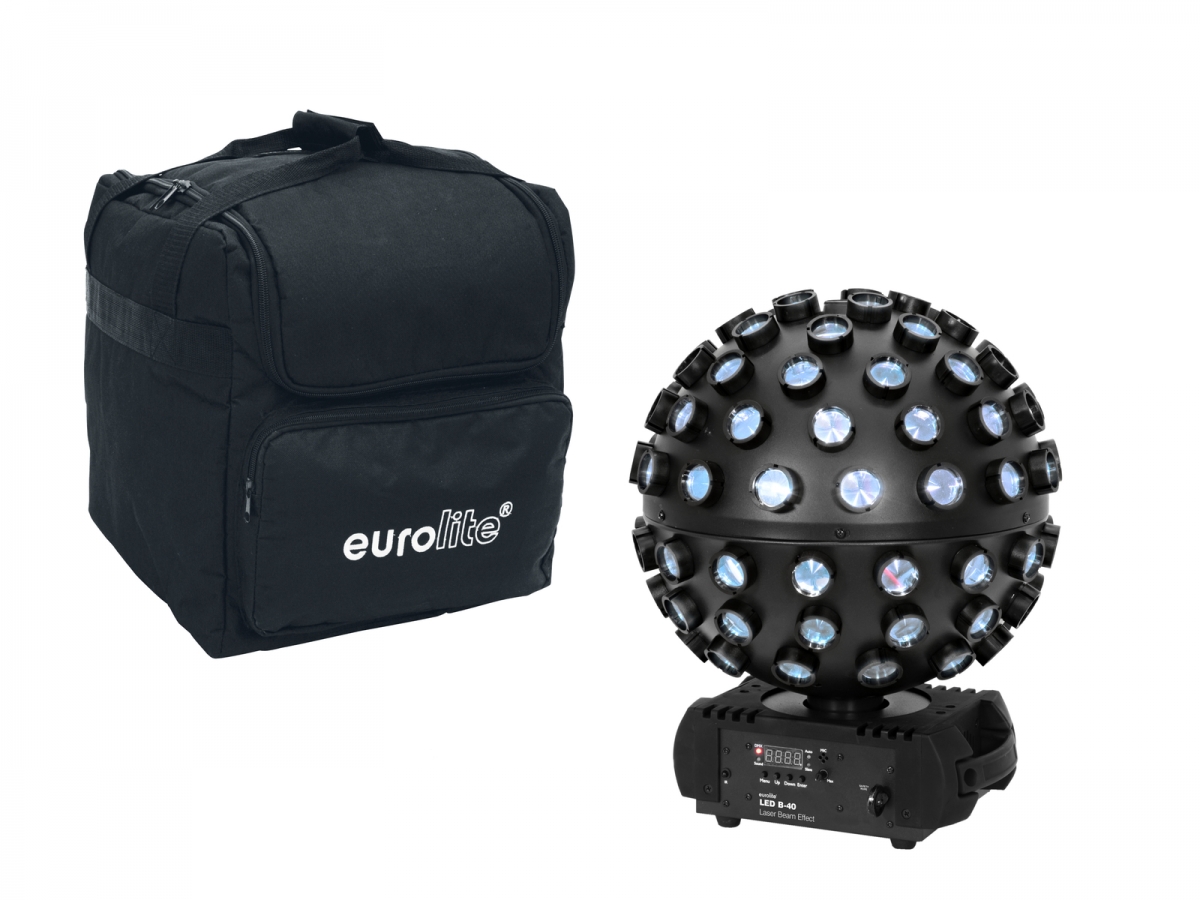 EUROLITESet LED B-40 Laser Strahleneffekt + Softbag