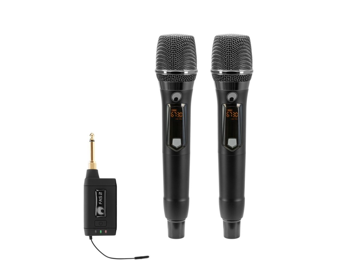 OMNITRONICSet FAS TWO + 2x Dyn. wireless microphone 660-690MHzArticle-No: 20000972