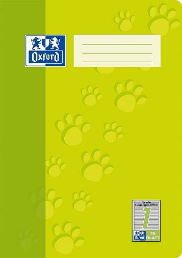 OxfordBooklet A4 16 sheets Lin 1 with colored background-Price for 15 pcs.Article-No: 4006144936782