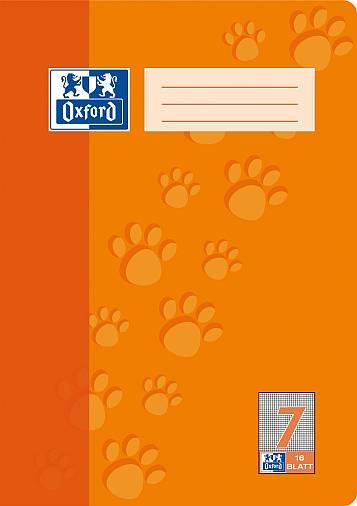 OxfordBooklet A4 16 sheets Lin 7 7mm squared-Price for 15 pcs.Article-No: 4006144936812