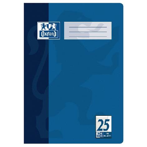 OxfordBooklet A4 32 sheets Lin 25 lined with margin-Price for 10 pcs.Article-No: 4006144935068