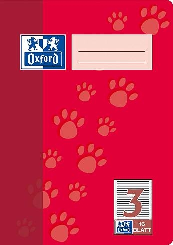OxfordBooklet A5 16 sheets Lin 3 Year 3-Price for 15 pcs.Article-No: 4006144936843