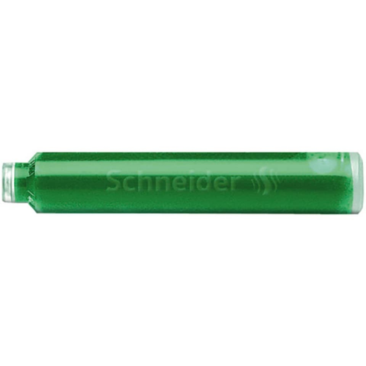 SCHNEIDERStandard ink cartridge for fountain pens, green, box of 6 SN6604-Price for 6 pcs.Article-No: 4004675066046