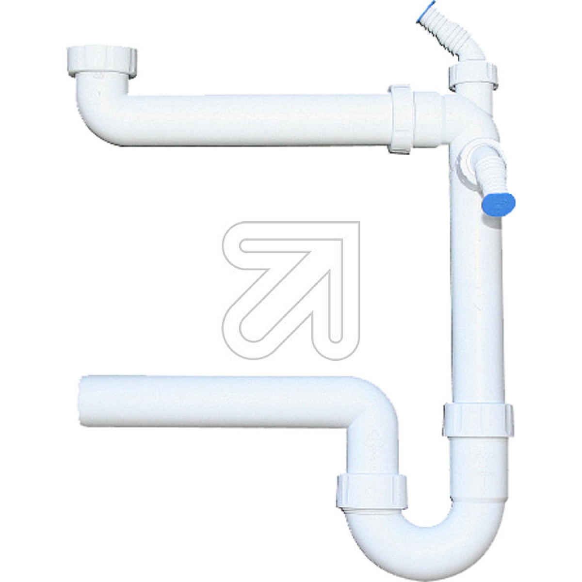 HaasPP space-saving siphon 1 1/2 DN 40 2950Article-No: 207650