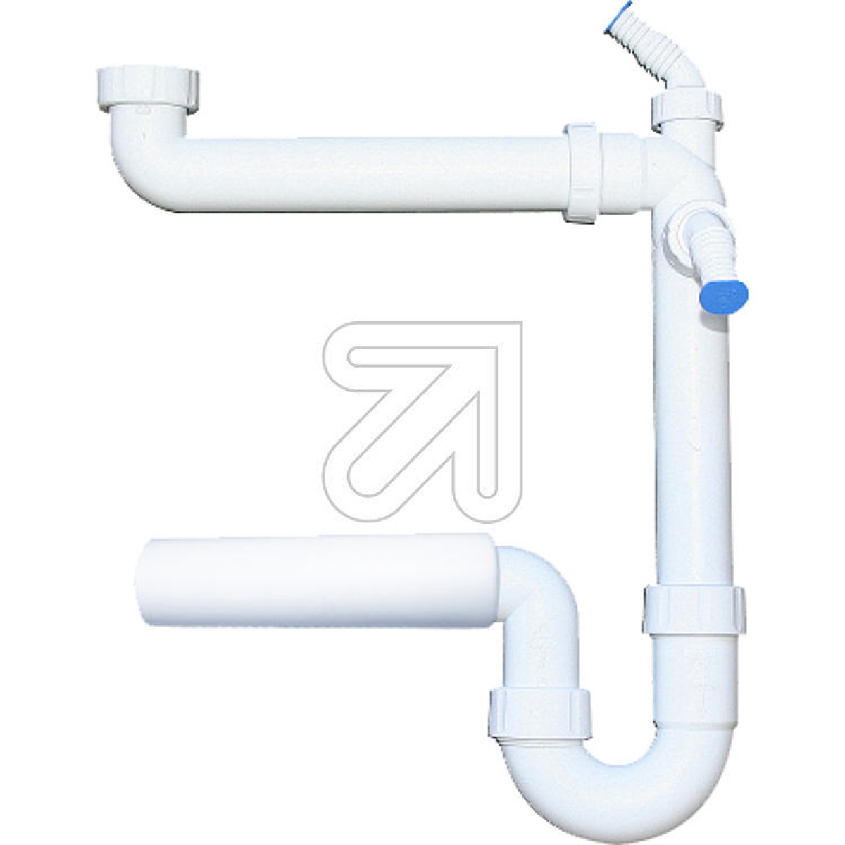 HaasPP space-saving siphon 1 1/2 DN 50 2955Article-No: 207660