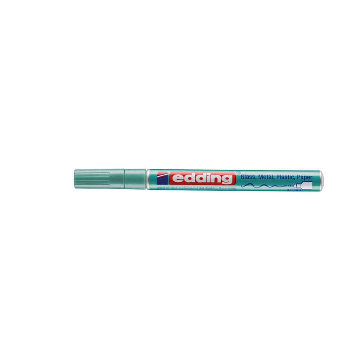 EDDINGGloss paint marker 780, 0.8 mm, round tip, metallic green 780-9-074Article-No: 4057305016058