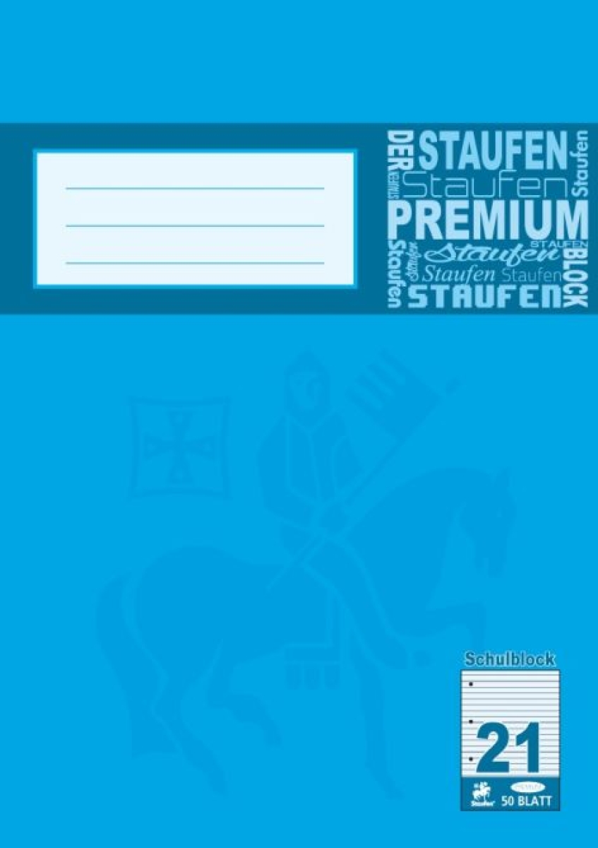 StaufenLetter pad A4 50 sheets 4-fold perforated lined Premium 44221-734044221Article-No: 4006050442216