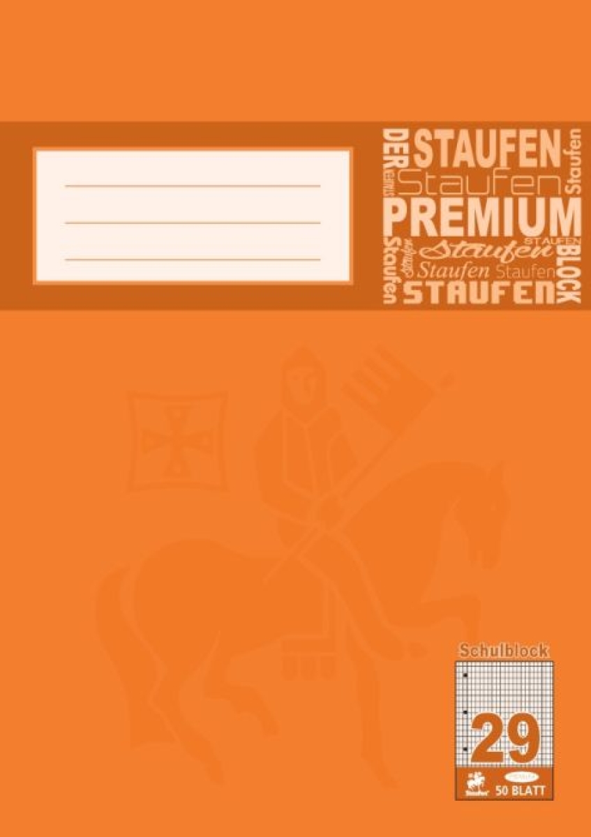 StaufenLetter pad A4 50 sheets 4-fold perforated diamond-stitched double edge 734044229Article-No: 4006050442292