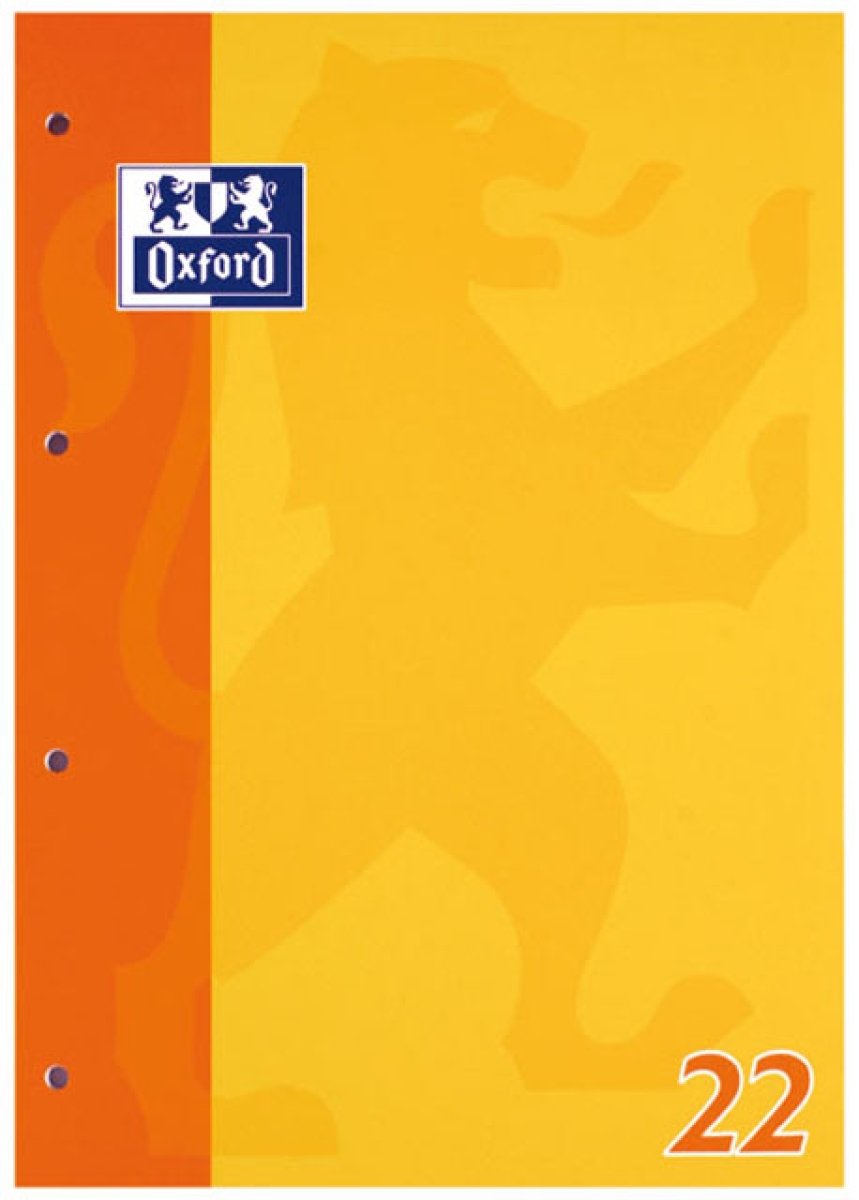 OxfordLetter pad school pad A4 50 sheets Lin22 squared 100050348-Price for 5 pcs.Article-No: 4006144582125