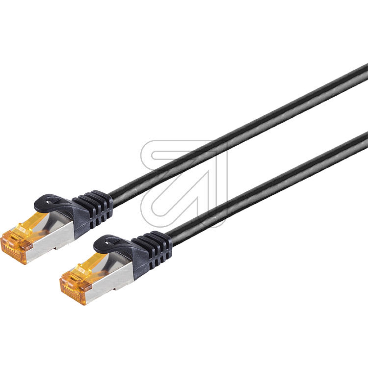 S-ConnPatch cable CAT 6a S/FTP Outdoor black 5.0m 08-26055