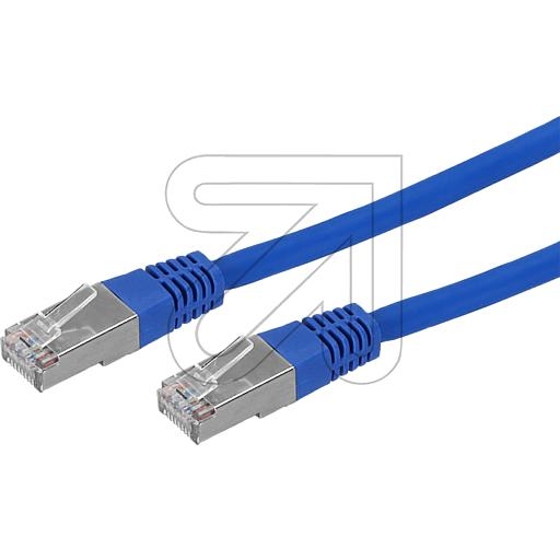 EGBpatch cable Cat 6 0.5 m blue