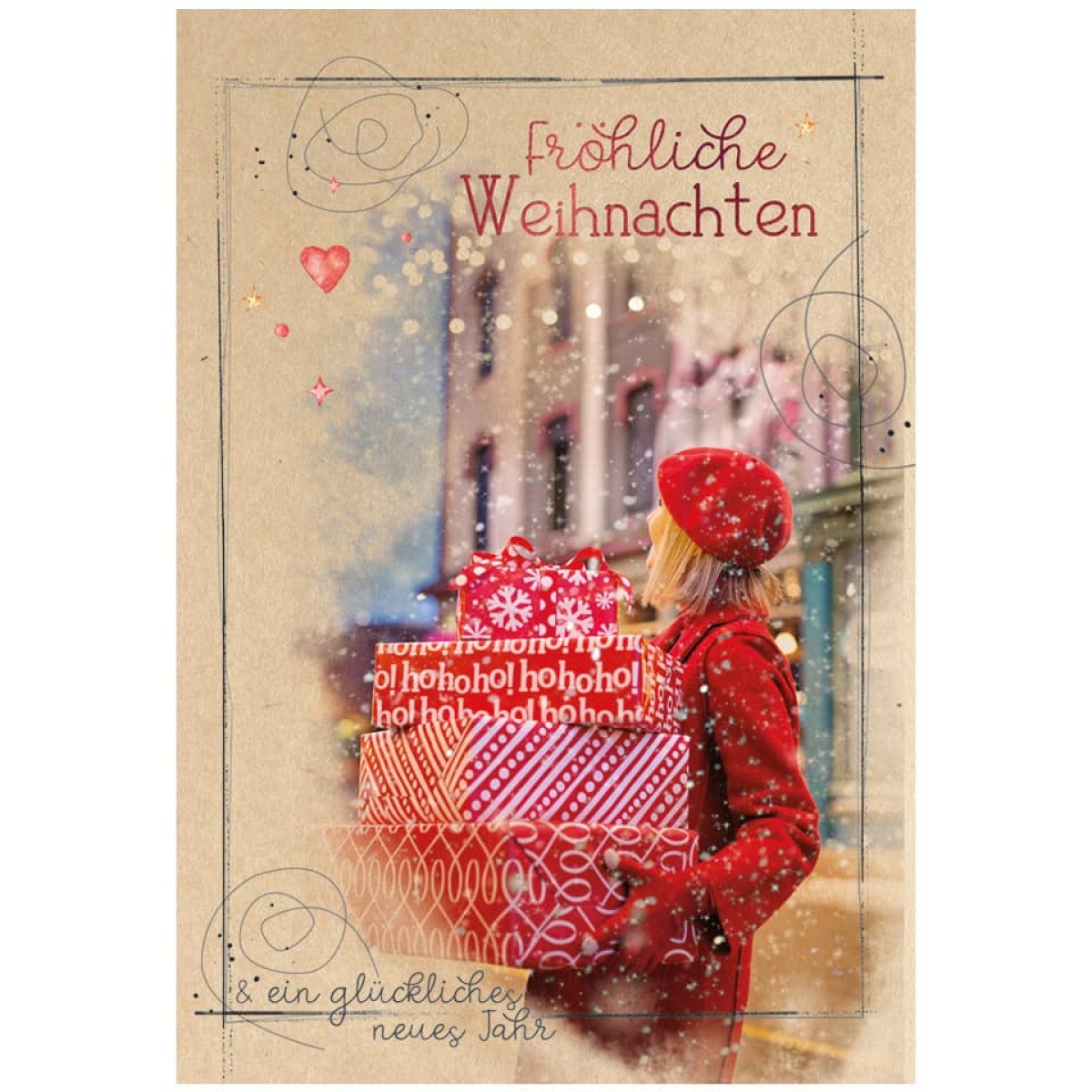 Doppeltext-Weihnachtskarte 22-1114Artikel-Nr: 9004546508953