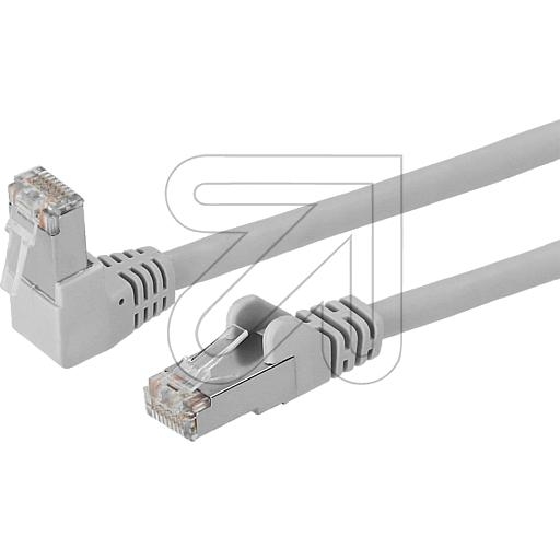 EGBpatch cable Cat 6 angled-straight 2 m