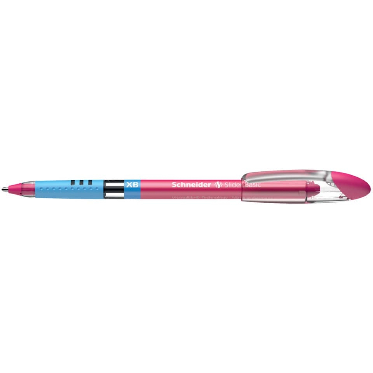 SCHNEIDERBallpoint pen Slider Basic, cap model, XB, pink 151209Article-No: 4004675054166