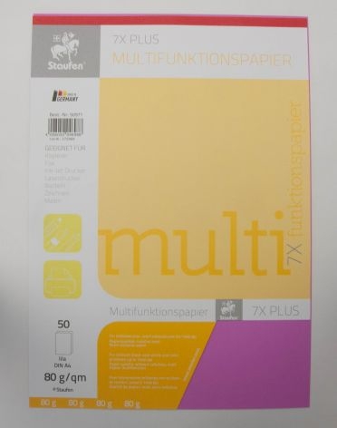 StaufenMultifunctional paper A4 80g 50sheets intense purple-Price for 50SheetArticle-No: 4006050046988
