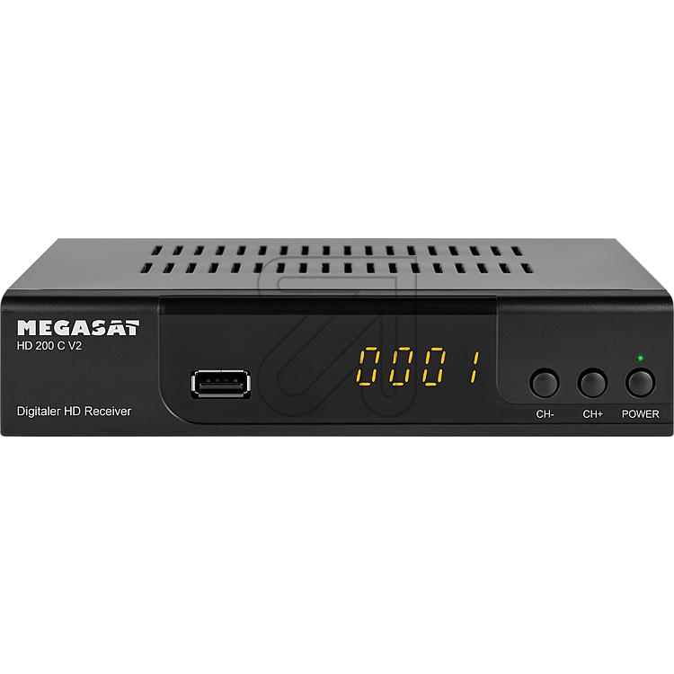 MEGASATHD cable receiver HD 200 C V2 MegasatArticle-No: 250545