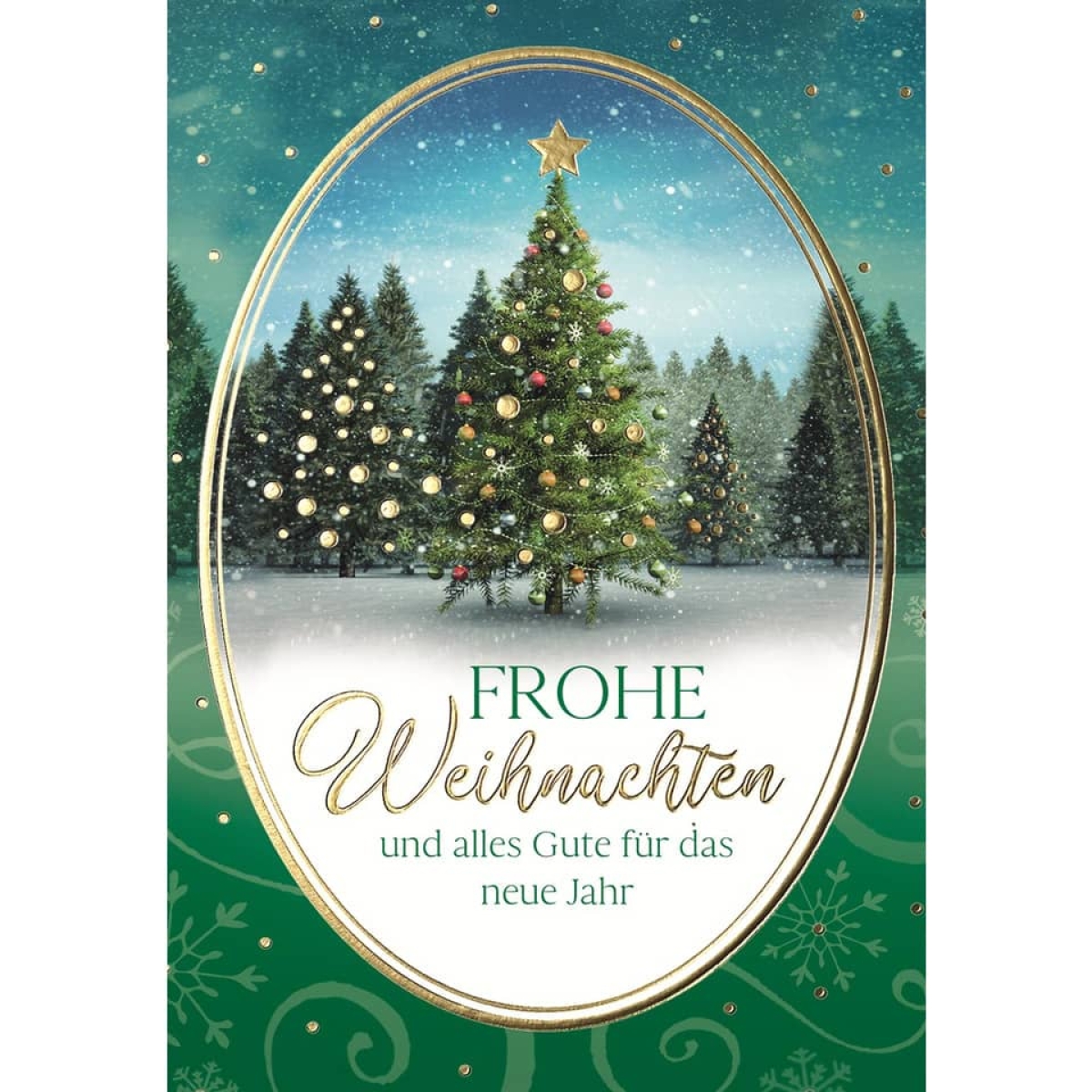 Doppeltext-Weihnachtskarte 45-2232Artikel-Nr: 9004546531777