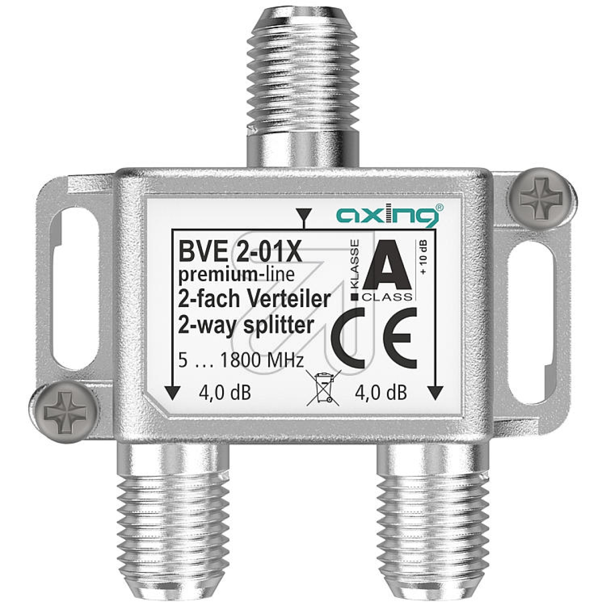 Axing2-way distributor BVE 2-01X AxingArticle-No: 254010