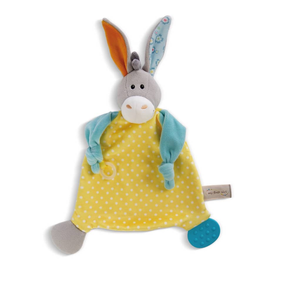 NICIDonkey cuddly blanket, 25x25cm 48897Article-No: 4012390488975