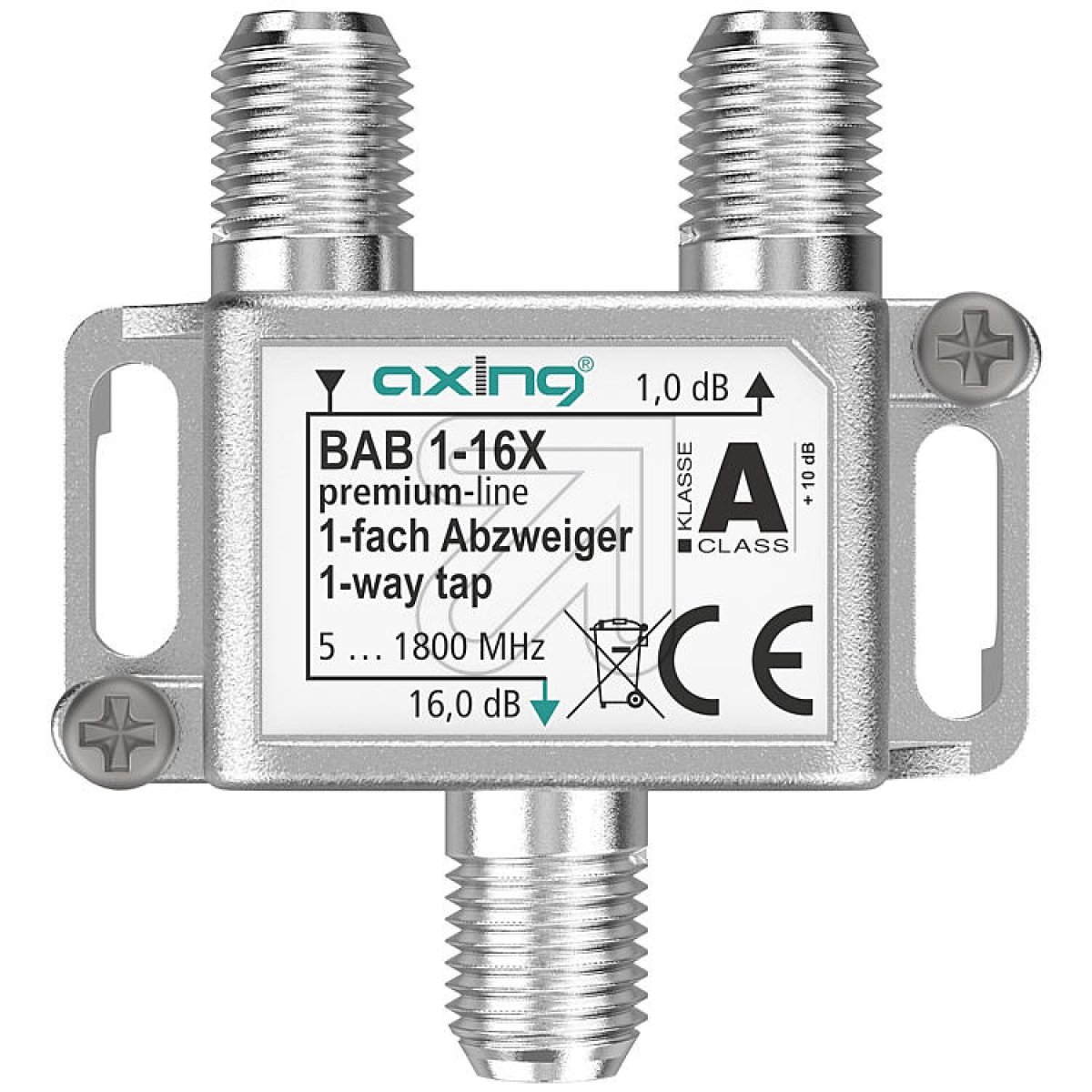 Axing1-way branch BAB 1-16X AxingArticle-No: 254790