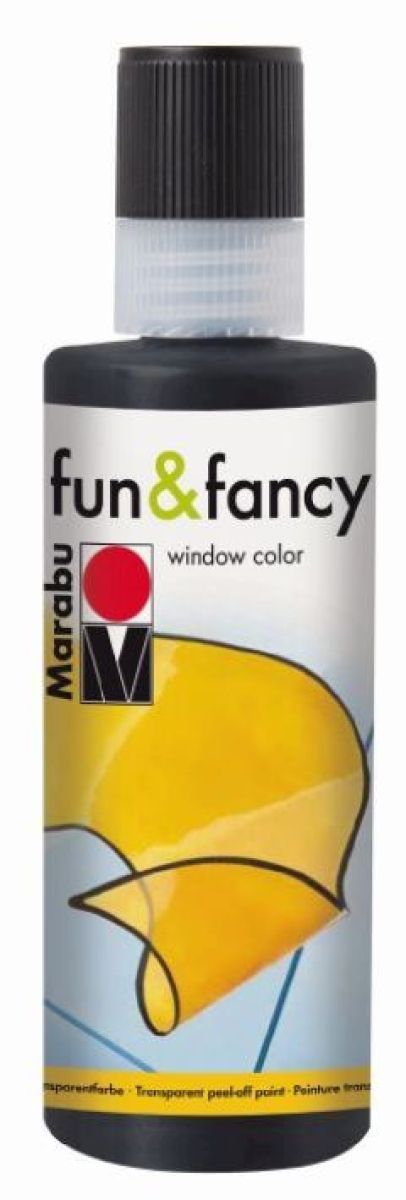 MarabuKonturenfarbe Window Color 80ml schwarz 04060004073-Preis für 0.0800 LiterArtikel-Nr: 4007751068378