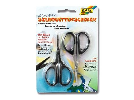 FoliaSilhouetten Schere 10,5cm 2er Set KunststoffgriffeArtikel-Nr: 4001868077902