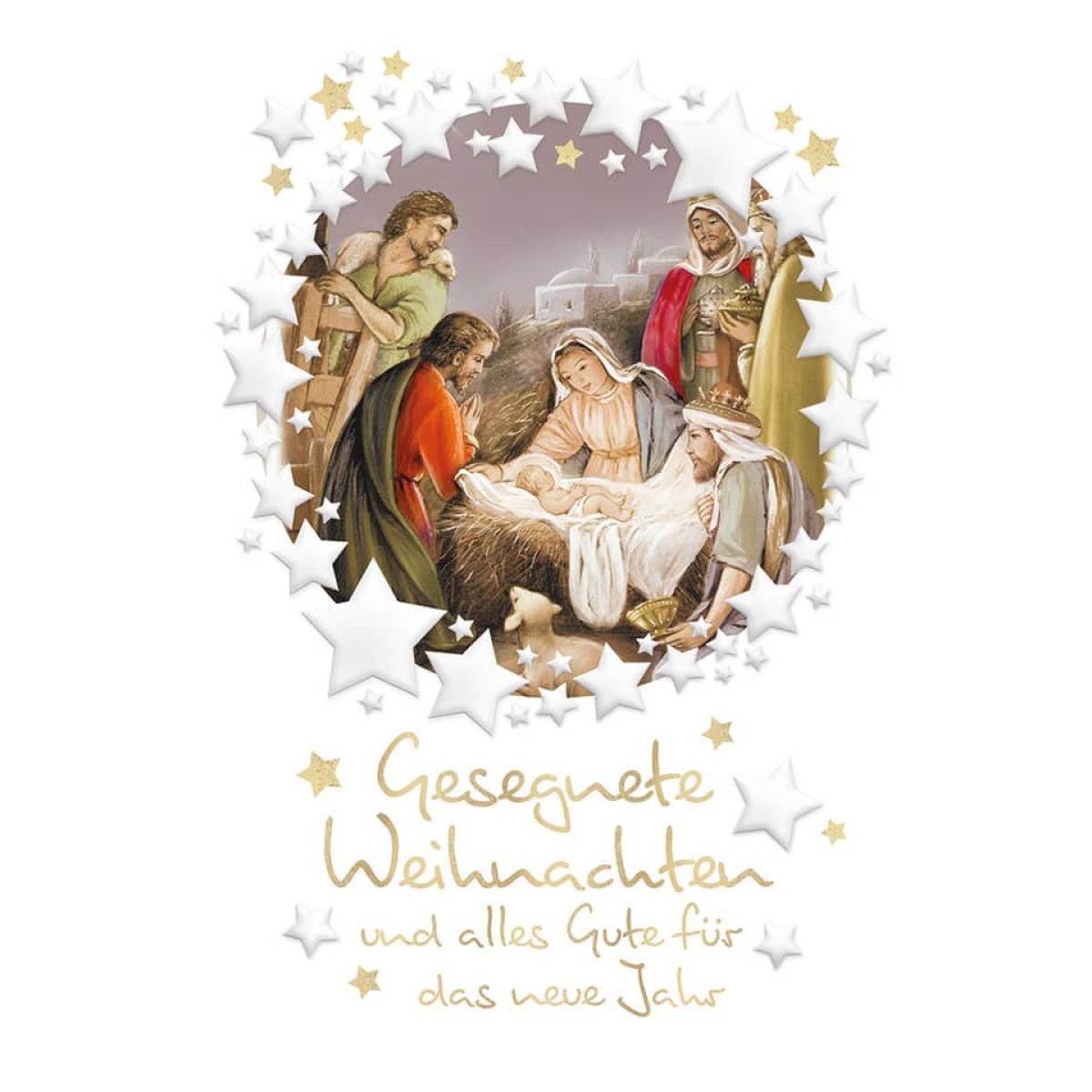 Christmas card holy 22-1234-Price for 6 pcs.Article-No: 9004546552574