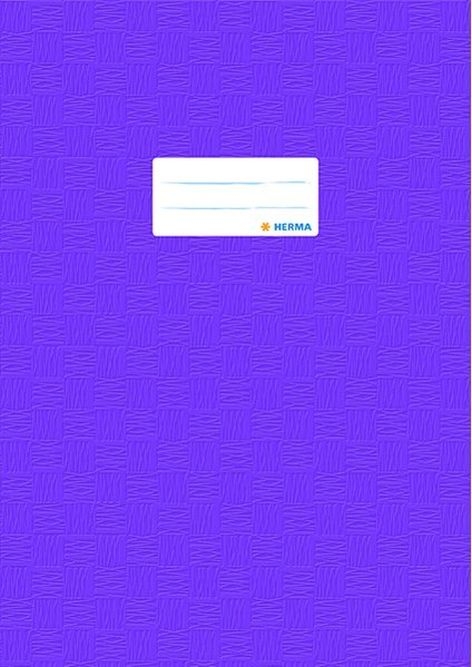 HermaExercise book cover plastic A4 purple 7446-Price for 25 pcs.Article-No: 4008705074469