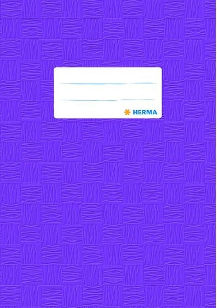 HermaExercise book cover plastic A5 purple 7426-Price for 25 pcs.Article-No: 4008705074261