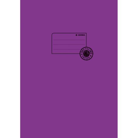HermaBook cover recycling A4 purple 5536-Price for 10 pcs.Article-No: 4008705055369