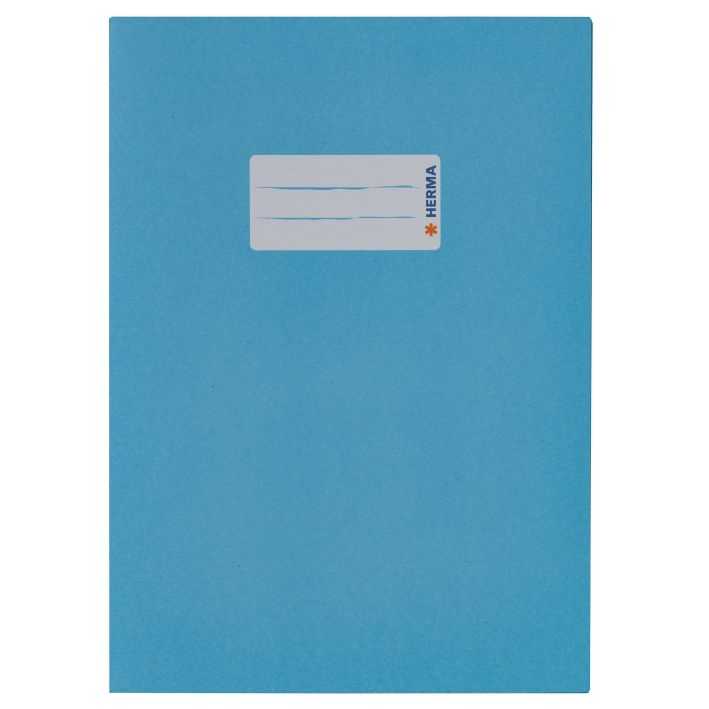 HermaBook cover recycling A5 light blue 7087-Price for 10 pcs.Article-No: 4008705070874