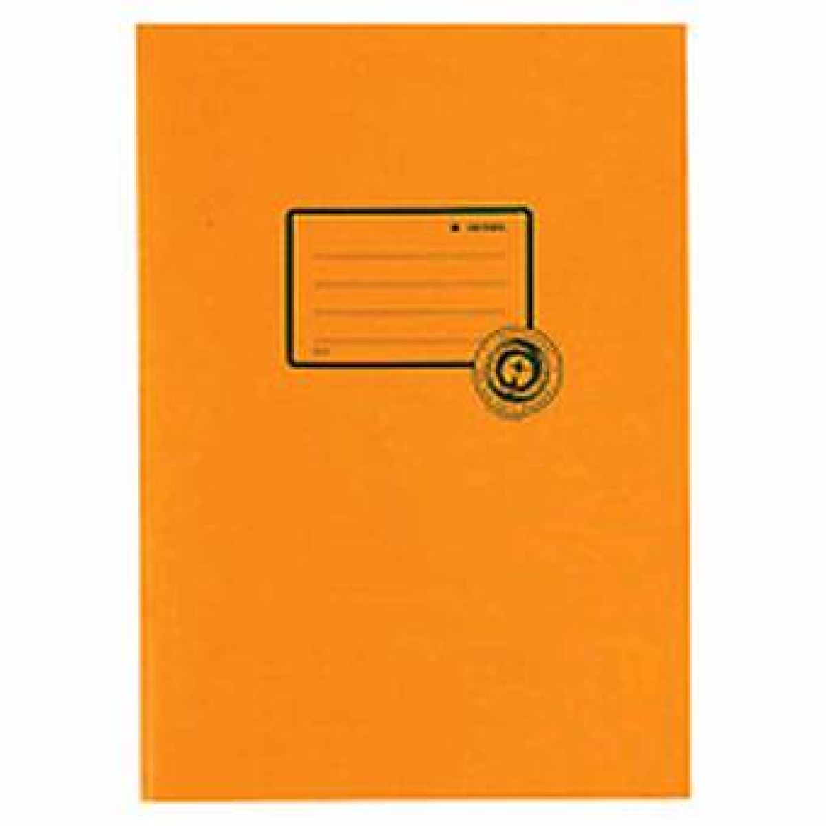 HermaBook cover recycling A5 orange 5504-Price for 10 pcs.Article-No: 4008705055048