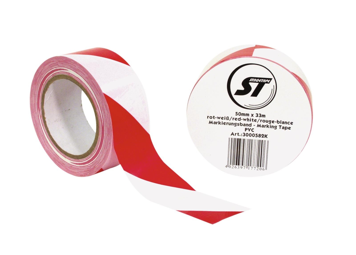 ACCESSORYMarking Tape PVC red/white