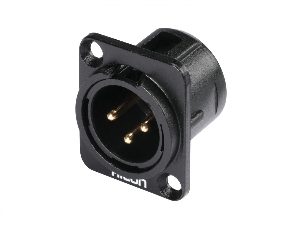 HICONXLR mounting plug 3pin HI-X3DMArticle-No: 30200480