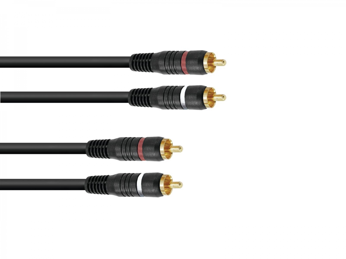 OMNITRONICRCA cable 2x2 10mArticle-No: 30209380