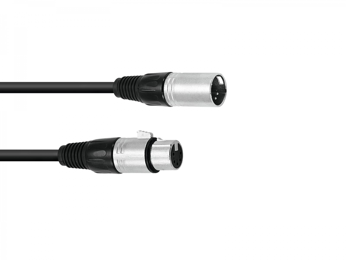 OMNITRONICXLR cable 5pin 5m bkArticle-No: 30220769