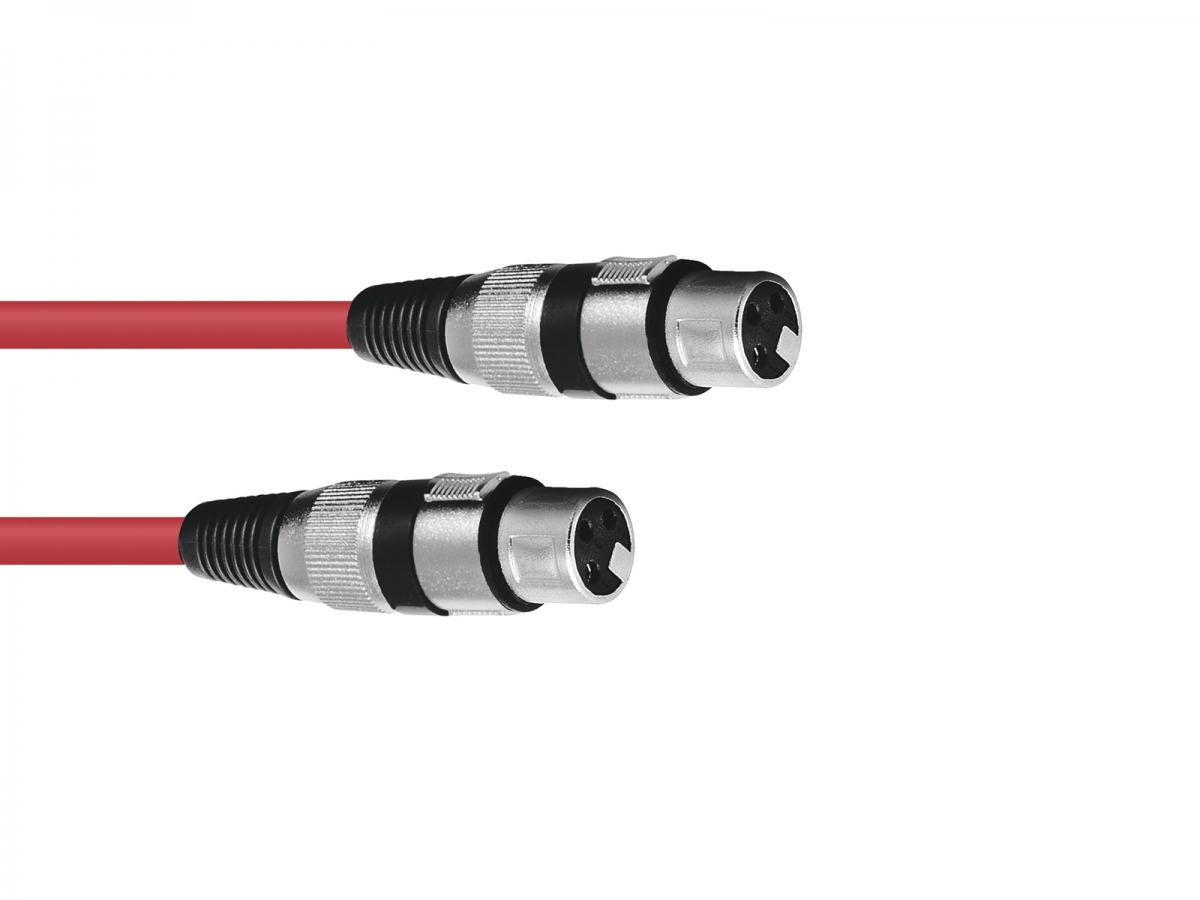 OMNITRONICXLR cable 3pin 1,5m rdArticle-No: 30220900